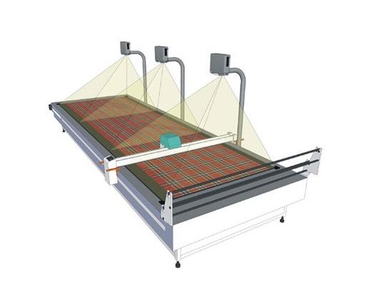 Il taglio dei tessuti con stampe? Niente di più facile, grazie ai nostri sistemi “visionari”